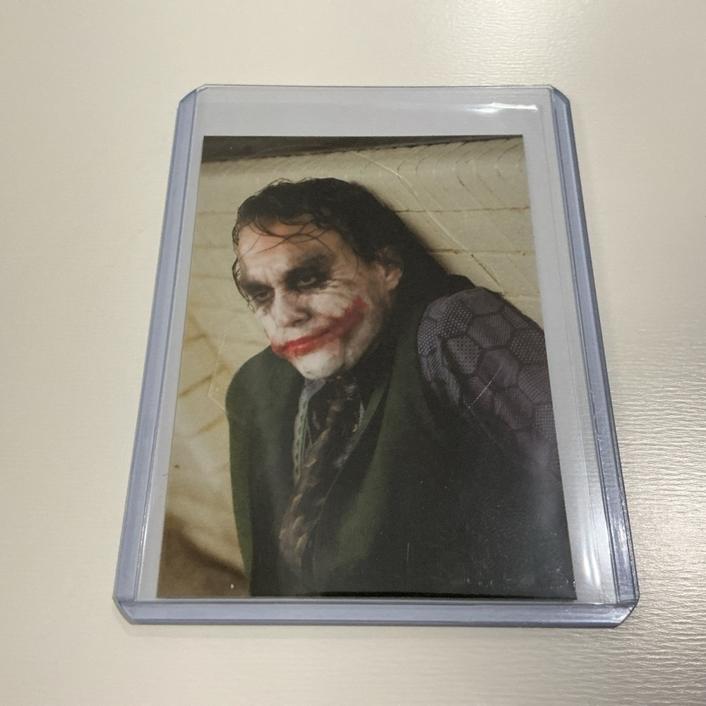 2008 PGM The Dark Knight JOKER #46 Heath Ledger Rookie Card RC